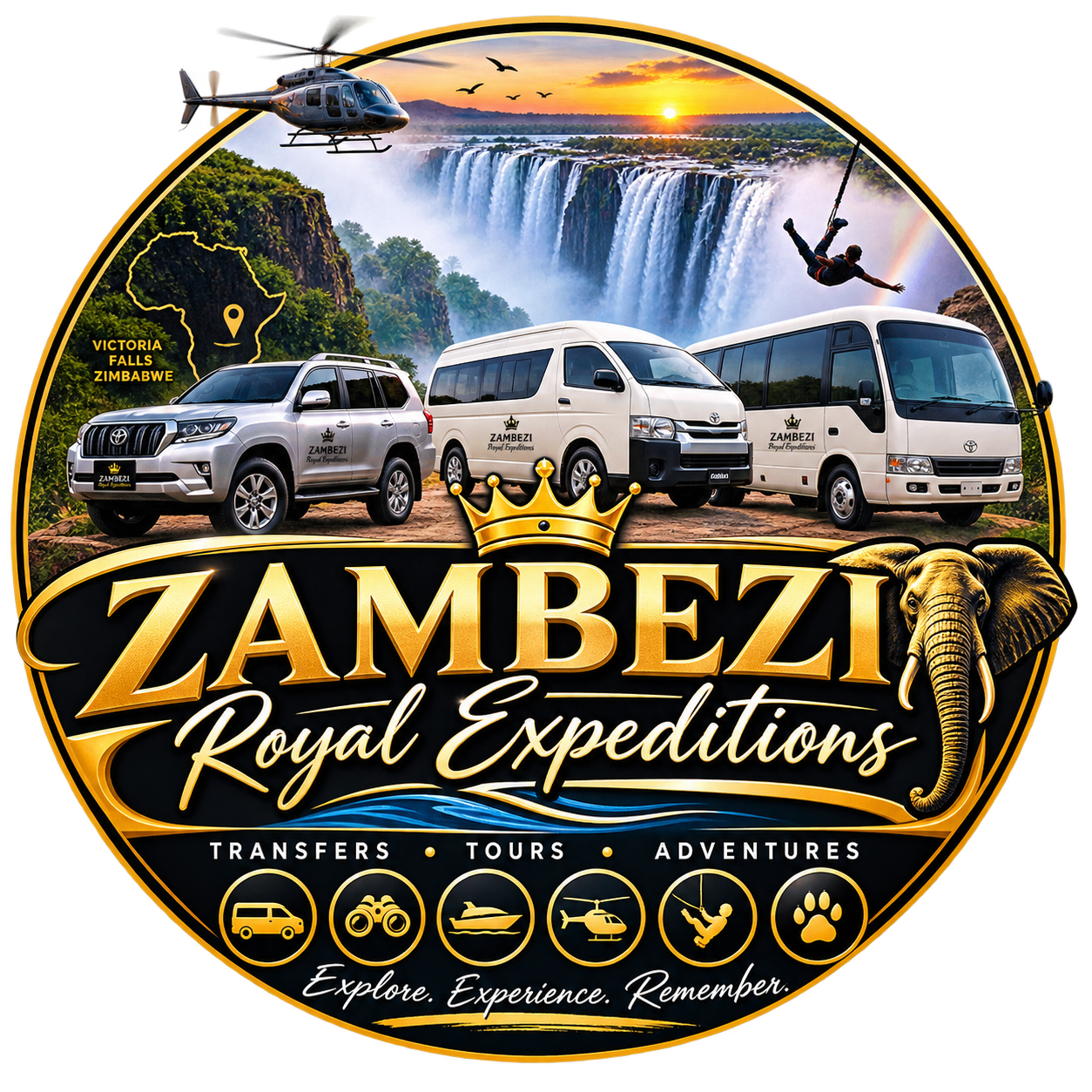 ZAMBEZI Royal Expeditions logo